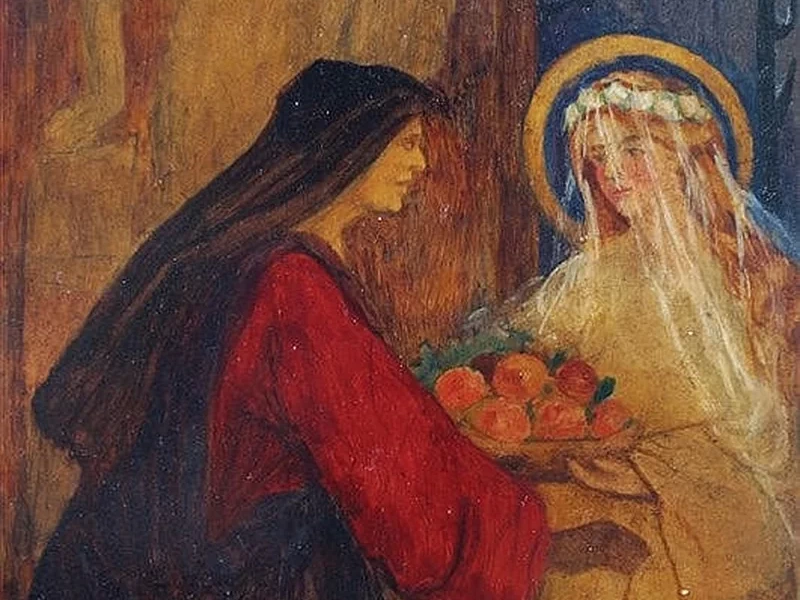 1856-Marion Margaret Violet Lindsay - La leggenda di Santa Dorotea